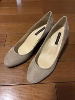 FABIO RUSCONI スェード　パンプス