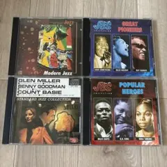 POPULAR HEROES - GREAT PLONEERS ジャズCD4枚