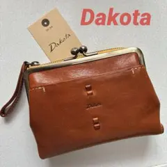 Dakota ダコタ 二つ折り財布 ペルリーネ がま口 ブラウンのサムネイル