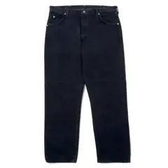 WRANGLER 90年代 ブラック ワイド デニムパンツ 40 ブラック