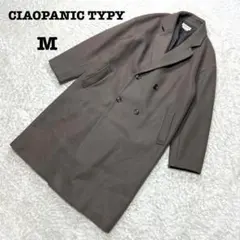 チャオパニックティピー　メンズ　チェスターコート　ロング　ダブルボタン　M