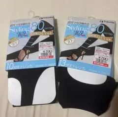 Fukuske 満足 Styling 80デニール トレンカ L-LLのサムネイル
