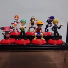【 廃盤 】コカコーラ ジャンプフェスタ ワンピース フィギュア 7体