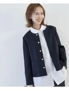 ♡ロペピクニック　ROPE' PICNIC ツイードライクジャケット♡