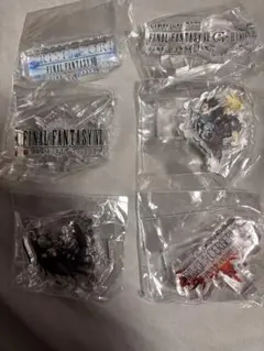 ファイナルファンタジーⅦ キャラクターキーホルダー 6体セット 新品未