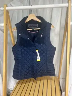 Tommy Hilfiger キルティングベスト　navy　Sサイズ相当