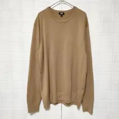 ユニクロ (XL)　メンズ エクストラファインメリノ セーター　大きいサイズ