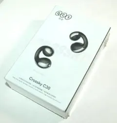 【新品・未開封】QCY Crossky C30 イヤーカフイヤホン【ブラック】