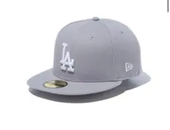 59FIFTY ロサンゼルス・ドジャース グレー × ホワイト(袋付き)
