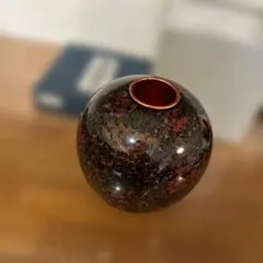 津軽塗 花瓶 伝統工芸 イシオカ工芸 美品 共箱付き