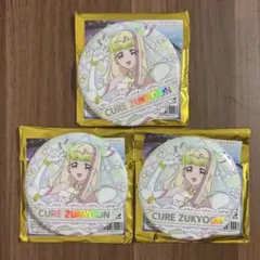 プリキュア　キミプリ展　キュアズキューン　缶バッジ
