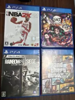 PS4 PS5 ゲームソフト 6本セット まとめ売り - メルカリ