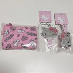 チャーミーキティ　ポーチ　キラデコミニチュア