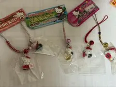 ハローキティ 山梨限定 ストラップ 4種セット - メルカリ