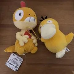 ポケモン　ぐらぶらりんぬいぐるみコダック　くつろぎタイムぬいぐるみズルッグのサムネイル