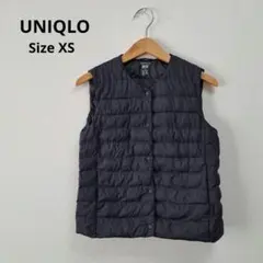 【美品】UNIQLO ユニクロ パフテック ベスト XS ブラック