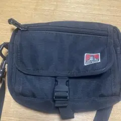 BEN DAVIS ブラック ショルダーバッグ