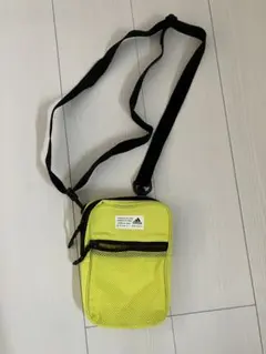 adidas アディダス ショルダーバッグ ミニバッグ ネオンイエロー