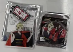 銀魂 吉原大炎上 月詠 テレ東本舗 缶バッジ アクキー 2点セット