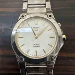 SEIKO DOLCE 腕時計(クォーツ) チタン製ジャンク