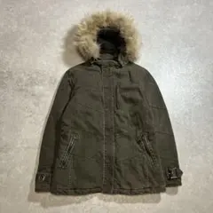 00's Archive ミリタリージャケット ファー付き 裏地キルティング