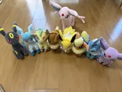 ポケモン ブイズ ぬいぐるみ 9体セット イーブイコレクション - メルカリ