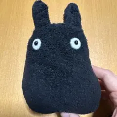 三鷹の森ジブリ美術館 ぬいぐるみ　おばけトトロ　黒い　小トトロ　ジブリ