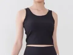 SUKALA　リブソリッドショートタンクトップ　ゼクシィミックスレギンス　セット