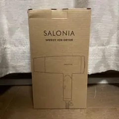 サロニア スピーディーイオンドライヤー ブラック SL-013AB 新品