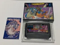 中古ファミコンソフト「ドラゴンクエスト」箱取説付き(ドラクエ1 FC エニックス