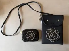 スマホショルダー＆ コインケース ミニショルダーバッグ