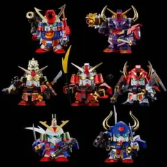SDガンダム BB戦士 三国伝 劉備 張飛 胡軫 関羽 4体セット 未組立