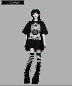 DimMoire ディムモアール 毒蛇の棺T 半袖 グレー FREE 25SS - メルカリ