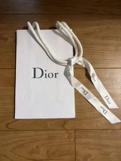 Dior ディオール ショッパー リボン付き 紙袋 ギフト用