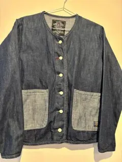 NANEA ナネア　ダークデニム カジュアルジャケット