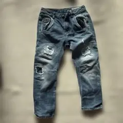 DIESEL キッズダメージデニム