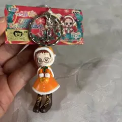 おジャ魔女どれみ　クリスマス　フィギュア　キーホルダー　はづき