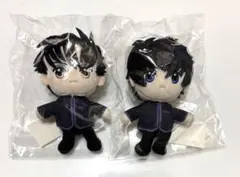 新品】アニメーション呪術廻戦展 おすわりぬいぐるみ 五条悟 夏油傑 家