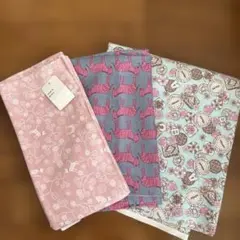 綿プリント生地セットはぎれ　女の子