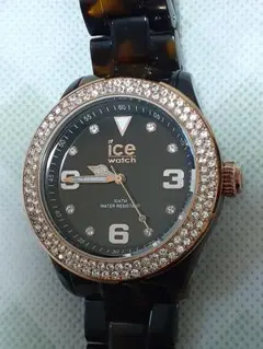 Ice-Watch 腕時計 べっ甲柄 ラインストーンのサムネイル