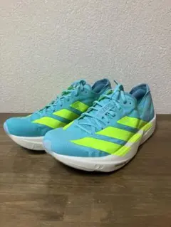 アディダス アディゼロ タクミセン9 25.5 adidas アディゼロ タクミ セン 9 メンズ ランニングシューズ
