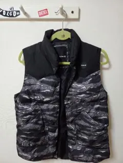 Hurley ブラック ダウンベスト XXXL Hurley ハーレー ベスト メンズ オーバーサイズ PHANTOM PUFFER VEST