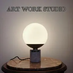 【美品】アートワークスタジオ グルーブテーブルランプ AW-0516 ホワイト