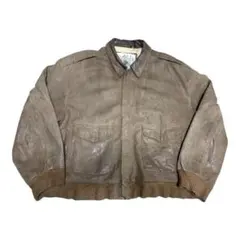 80s〜90s A-2type 短丈 ヴィンテージ　古着　レザージャケットのサムネイル