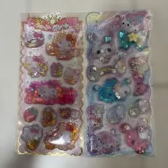 キラリン ウォーターインシール ハローキティ 2シートセット