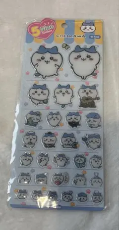 5sizeステッカー エポキシシール ハチワレ ちいかわ