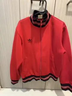 希少】80s adidas トラックジャケット デサント製 ヴィンテージ 6号