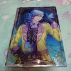 美風藍 箔押し風 クリアカード うたプリ シャニライ 花誘う春の陽だまり