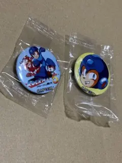 ロックマン　缶バッジ　カプコンのサムネイル