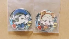 ペルソナ5 坂本竜司 カロリーヌ 缶バッジ コースター